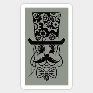 The Victorian Hound (steampunk) Magnet